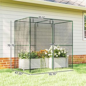 Carpa de Protección para Cultivos y Plantas, Jaula Protectora para Jardín e Invernadero - Product Image 6
