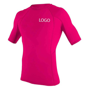 Custom Spandex/Polyester Rash Guard <b>Athletic</b> Shirt Quick Dry Lightweight Features for Slim-Fit Unisex Fitness Running Cross - Product Image 2