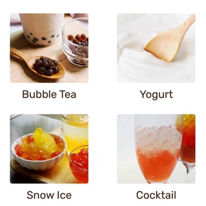 น้ำผลไม้ไข่มุกป๊อปปิ้งรสเสาวรส 3.2 กก. บรรจุขวดสีส้ม สำหรับทำชานมไข่มุกแบบป๊อปปิ้งทันที  วัตถุดิบสำหรับทำชานมไข่มุกแบบป๊อปปิ้ง  รับผลิตแบบ OEM/ODM ได้รับการรับรองฮาลาล/ฮาลาป - Product Image 6