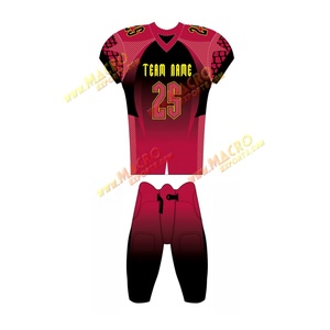 ชุดฟุตบอลอเมริกันพิมพ์ลายเครื่องแบบ AFL ดีไซน์แบบกำหนดเอง - Product Image 5