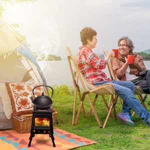 Stufa da Campeggio Pieghevole Personalizzabile a Legna per Cucina all'Aperto e Viaggi - Product Image 3