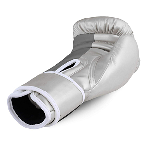 Gants de boxe en cuir de haute qualité professionnels, design personnalisé à lacets pour l'entraînement aux arts martiaux - Product Image 5