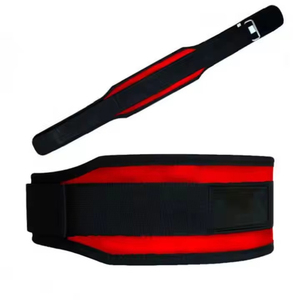 Misha Sports Fitness Customizable Breathable Neoprene <b>Back</b> <b>Support</b> Safety Belt for Adult Weightlifting Deadlifting Workouts - Product Image 5