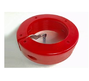 ตัวป้องกันเกลียวท่อแบบหนีบยึดสำหรับงานหนักมาตรฐาน API สำหรับท่อขุดเจาะน้ำมัน ทำจากโพลีเอทิลีนความหนาแน่นสูง - Product Image 3