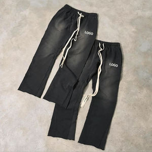 Chándales Unisex de Algodón con Estampado Personalizado, Efecto Desgastado por el Sol, con Cremallera Completa, para Hombre y Mujer, Diseño 2 en 1, con Logotipo OEM, para Verano - Product Image 3