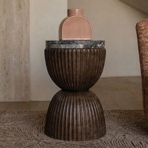 Handmade Wooden End <b>Table</b> Farmhouse Side <b>Table</b> for Bedroom Living Room AccentLiving Room <b>Smart</b> <b>Bedside</b> - Product Image 1