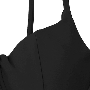 Conjunto de Bikini de Moda para Mujer 2026 al por Mayor, Traje de Baño de Playa de Color Sólido con Lazos - Product Image 3