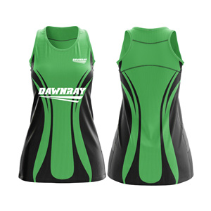 Vestido de Netball Personalizado al por Mayor |   Uniforme de Netball Sublimado con Logotipo, Nombre y Número del Equipo |   Poliéster Transpirable - Product Image 2