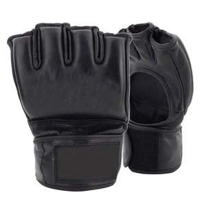 ถุงมือชกมวย MMA สำหรับฝึกซ้อมระดับมืออาชีพ ราคาโรงงานขายส่งถูก รับสั่งทำลายพิมพ์ตามแบบ UFC ถุงมือหนังป้องกันรังสียูวี - Product Image 2