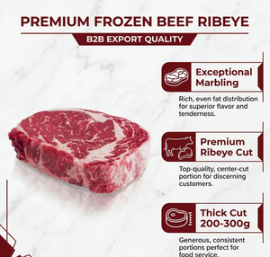 Roll di Bistecche di Manzo Congelate Premium Importate Halal con Ricca Venatura, Vendita all'Ingrosso e Esportazione - Product Image 3