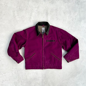 Custom Winter Fleece Distress Vintage Weave Work Wear Fabric Canvas Work <b>Jacket</b> <b>Worker</b> Workwear <b>Jacket</b> Men - Product Image 5