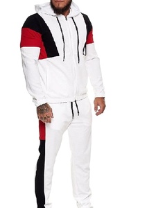 ชุดวอร์มเล่นกีฬาตามสั่งสำหรับผู้ชายชุดวอร์มแบบเย็บปักโลโก้ประดับด้วยลายได้ตามต้องการชุด2026 - Product Image 1