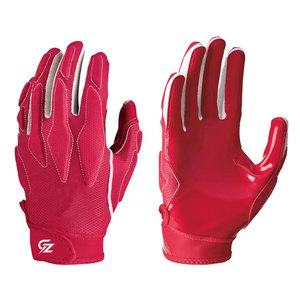 Nouveaux gants de football américain en cuir respirant et légers, de qualité professionnelle, à faible MOQ, pour la protection des mains - Product Image 1