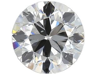 Reliquia calidad 2,0 quilates tamaño J color blanco grado SI2 claridad brillante corte redondo diamantes sueltos Naturales de La India al por mayor - Product Image 1