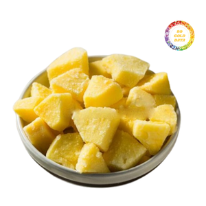 Morceaux d'ananas surgelés de qualité supérieure, cubes de fruits tropicaux sucrés pour smoothies, jus, desserts, ingrédients de pâtisserie, export en vrac - Product Image 5