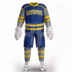 Servicio OEM, Fabricación en Pakistán, Uniforme de Hockey sobre Hielo de la Mejor Calidad, Disponible en Stock, Uniformes de Hockey sobre Hielo - Product Image 3