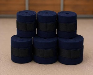 Ensemble de tapis de selle personnalisés respirants pour chevaux, avec sublimation, pour le saut d'obstacles, bonnet anti-mouches et bandages de jambe, accessoires de sport équestre en plein air - Product Image 5