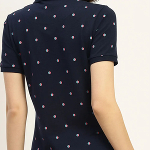 Camiseta Polo Sublimada de Manga Corta para Mujer, 100% Poliéster, Alta Calidad, Diseños Recientes, OEM 2026 - Product Image 2