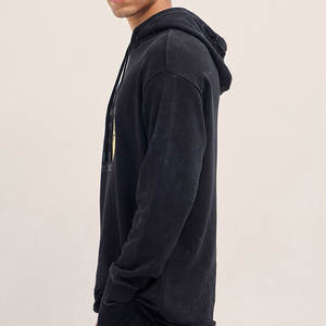 Sudaderas con Capucha Extra Grandes para Hombre, de Alta Calidad, Teñidas, con Hombros Caídos, Resistentes al Viento, Transpirables, Personalizables, Listas para el Invierno, al Mejor Precio - Product Image 2