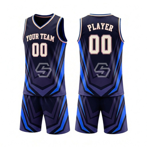 Maillot de basket-ball personnalisé sublimé 100% polyester mesh col en V sans manches unisexe adultes séchage rapide respirant vêtements de sport - Product Image 6