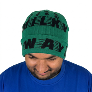 Gorro de Hombre Estilo Moderno, Personaliza Tu Propio Diseño, Algodón/Poliéster, Colores Personalizados, Gorro de Jacquard Unisex Cómodo - Product Image 3