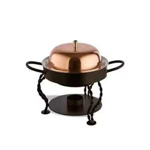 Plat à réchaud en métal durable, garantissant une fiabilité à long terme, idéal pour les hôtels, les services de restauration et les événements fréquents. - Product Image 5