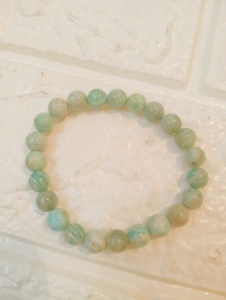 Bracelet classique Amaira Jewels en perles d'imitation, boule verte, bijoux de mode vintage pour femme, imitation rhodium - Product Image 2