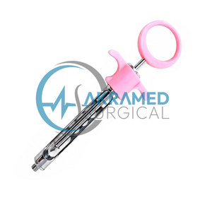 Juego de 6 Jeringas Dentales Autoaspirantes |   Jeringas Pasivas Automáticas de Acero Inoxidable de 1.8 ml |   Instrumentos de Anestesia Codificados por Colores - Product Image 6