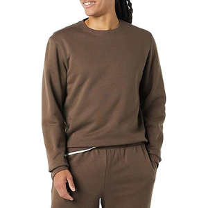 Sweat-shirt texturé en tricot slub pour homme, en fil Nep melé, molleton French Terry, épaules tombantes, coupe oversize streetwear, ourlet brut, coupe carrée - Product Image 6