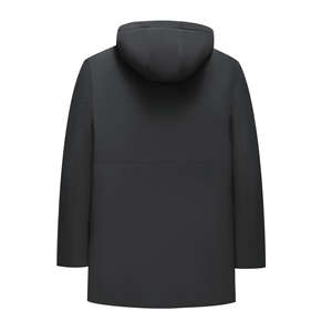 Chaqueta Bomber con Capucha para Hombre, Estilo Urbano, Gruesa, para Invierno, Chaqueta de Plumón, Estilo Casual de Negocios - Product Image 6