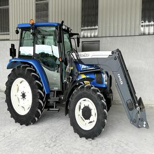 Tracteur agricole d'occasion Bkk Massey Ferguson 385 à roues motrices 4x4 70 CV pour moteur, boîte de vitesses et pompe, haute productivité - Product Image 1