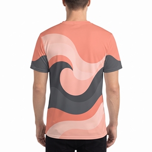 Camiseta Sublimada para Hombre al por Mayor, Camiseta Casual de Algodón y Poliéster con Estampado Personalizado, Camiseta Gráfica de Manga Corta, Ropa de Moda para el Día a Día - Product Image 6