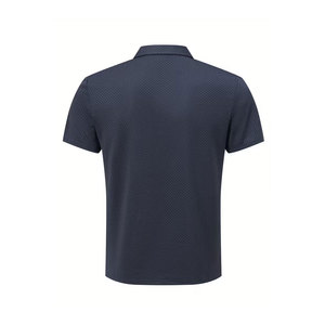 เสื้อโปโลผู้ชาย Solid Trader แฟชั่นใหม่ น้ำหนักเบา ระบายอากาศดีเยี่ยม สวมใส่สบายในหน้าร้อน เหมาะสำหรับการออกนอกบ้านอย่างมีสไตล์ - Product Image 1