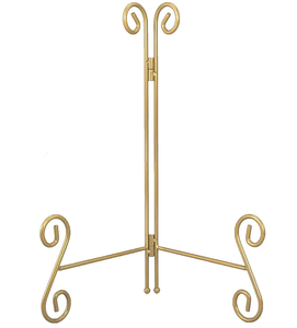 Brass Rack <b>Display</b> Holder Kichenware Used Eco-Friendly Save Space Brass Plate <b>Stand</b> Wholesale Price - Product Image 1