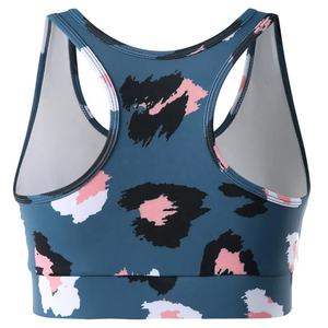 Sujetador deportivo de alto impacto para mujer, personalizado, de punto por sublimación, media copa, transpirable, precio mayorista, talla grande - Product Image 4