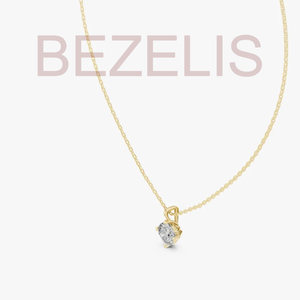 Elegante Colgante Redondo de Oro de 14K con Diamante CVD Ecológico Diseñado para Uso Diario de Lujo, Colección al por Mayor - Product Image 5