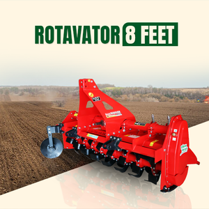 Mahaveer Rotomaster Rotavator, motoculteur rotatif entraîné par tracteur, équipement robuste pour la préparation du sol agricole - Product Image 6