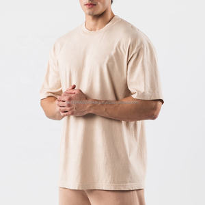 Camiseta Extra Grande de Algodón Grueso, Lisa, para Impresión, Bordado, Personalizada, 100% Algodón, para Hombre - Product Image 1