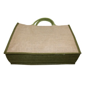 Custom LOGO Embroidery ECO-friendly <b>Shopping</b> Grocery Gift <b>Foldable</b> Reusable Cheap Tote Jute <b>Bags</b> - Product Image 4