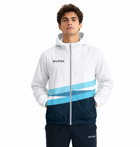 Custom <b>Men</b>’s Windbreaker Tracksuit <b>Jacket</b> Set Lightweight Hooded <b>Running</b> Sportswear Sublimation Training Jogging Tracksuit OEM - Product Image 1