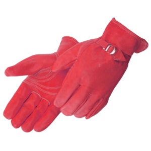 High Quality <b>Driver</b> <b>Gloves</b> Reinforced Cowhide Split Leather Breathable Reflective Safety <b>Gloves</b> CE Certified Anti-static - Product Image 4