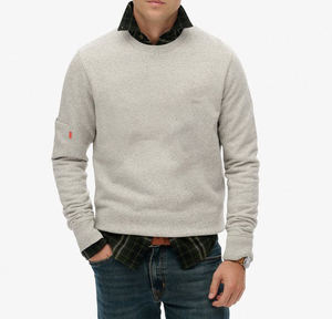 Sudadera de Felpa de Algodón Cómoda y de Venta Caliente para Hombre, Diseño Personalizado, Manga Larga, Cuello Redondo, Bordada - Product Image 2