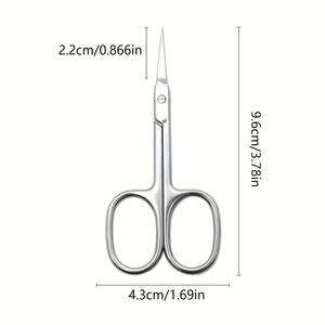 Ciseaux à cuticules professionnels en acier inoxydable et ciseaux de beauté, coupe-cuticules, coupe-ongles, lame incurvée pointue - Product Image 3