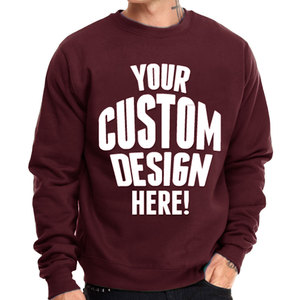 เสื้อสเวตเชิ้ตคอกลมผู้ชายไซส์ใหญ่ ผ้าฟลีซพรีเมียม รับผลิตแบบ OEM ODM - Product Image 5