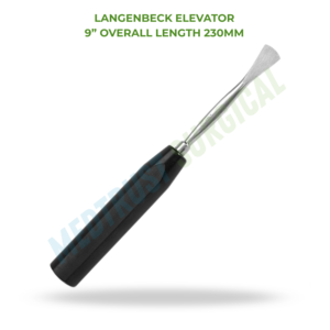 Elevador Langenbeck de 9 Pulgadas (230 mm), Instrumento Quirúrgico para Cirugía de Columna Vertebral, Herramienta de Elevación Ósea - Product Image 2