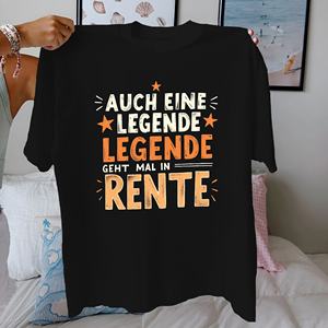 Incluso una leyenda está retirada, Camiseta de algodón puro para mujer, ajuste cómodo - Product Image 3
