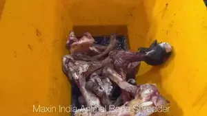 Trituradora de Huesos de Doble Eje Avanzada, Máquina Eléctrica de Procesamiento de Carne de Doble Eje de 1000 Kg/Hr para Uso Industrial - Product Image 6