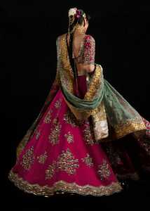 Robes de soirée AM IMPEX, robes indiennes pakistanaises formelles avec broderies faites à la main, nouvel article, toutes tailles disponibles - Product Image 2