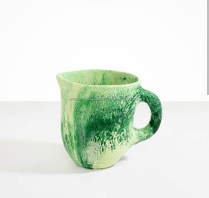Handmade Resin Cold Water Jug <b>Pot</b> <b>Set</b> Epoxy Coffee Mugs Swirl Pattern Marble Effect Unique Design Custom Size Pitcher Tea Kettle - Product Image 5