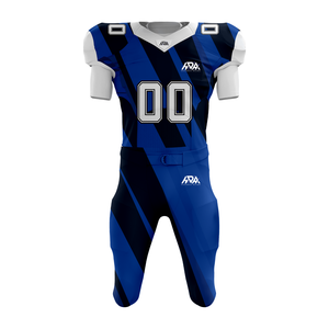 Wholesale Sublimated American Football Uniform 100% Polyester Breathable Jersey & <b>Padded</b> Pants | Youth & Adult Gridiron Kit - Product Image 3